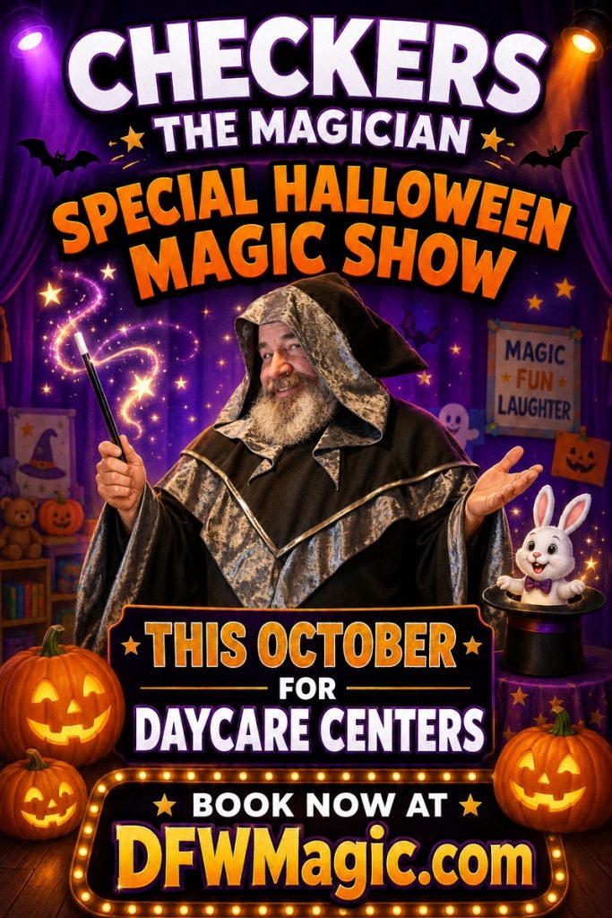 Checkers the Magician Halloween